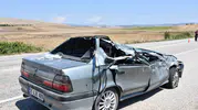 Samsun Vezirköprü yolunda feci kaza 6 kişi hastanelik oldu