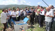 Amasya'da kurak tarım arazileri basınçlı sulama sistemine kavuştu
