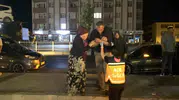 Aksaray yolunda makas dehşeti Bir sürücü hastanelik oldu