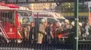 Şirinevler durağında metrobüs kazası Bir kişi ağır yaralandı