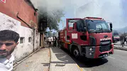 Zonguldak'ta depoda yangın paniği