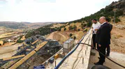Vali Küçük İndere’deki taş ocağında işleyişi denetledi