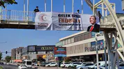 Batman sokakları Terörsüz Türkiye sloganıyla donatıldı