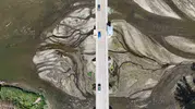 Edirne’de Tunca Nehri kuruma noktasına geldi