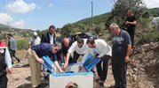 Amasya Direkli köyünde tarım arazileri modern sulamaya kavuştu