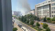 Gebze Adliyesi bahçesindeki güneş panellerinde yangın paniği