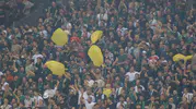 Kocaelispor tribününde sarı poşetli kışkırtmaya 5 gözaltı