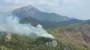 Kemer Çıralı'da orman yangını başladı