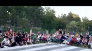 Kanlıkavak Parkı'nda doğaçlama şölen Sanat ve doğa aynı akşamda buluştu