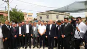 Kesmetepe'de birlik tablosu: Yeni cami için ilk harç dualarla döküldü