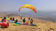 Termal hava akımları Tut semalarını doldurdu, 30 sporcu uçuşta
