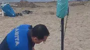 Erdek plajlarında zincirli yer tutma dönemine zabıta son verdi
