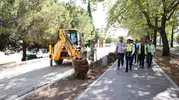 Denizli Koşu Yolu baştan aşağı yenileniyor