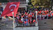 Yalova kıyılarında dev gemiler geçiş yaptı