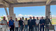 Demirözü’nde yeni öğretmenevi inşaatı hızla yükseliyor