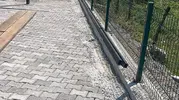 Yenivakıf köyünde mezarlık yolu yenilendi