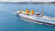 Atatürk'ün mirası Savarona Boğaz'da demirledi
