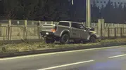 Eskişehir çevre yolunda tekerlek arızası kazaya yol açtı