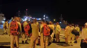 Marmaris orman yangınıyla mücadelede denizden çıkarma gemileri devrede