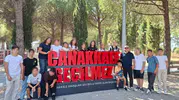 Düzceli çocuklar Çanakkale destanını yerinde öğreniyor