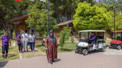 Görme engelli vatandaşlar Tarsus’ta doğayla buluştu