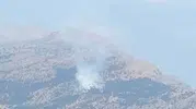 Kalems Dağı'nda alevler yükseldi Ekipler seferber oldu