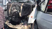Aydın Buharkent yolunda minibüsler çarpıştı