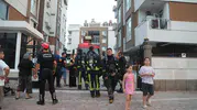 Klimadaki yangın evi kül etti, bina tahliye edildi