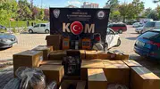 Makaron dolum atölyesine polis baskını 270 bin makaron ele geçirildi