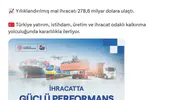 Türkiye temmuz ayında 25,6 milyar dolarlık ihracat yaptı