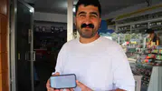 Sivas’ta gece vakti rahat hırsızlık Market arabasını çaldı
