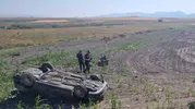 Kayseri Bünyan yolunda feci kaza iki can kaybı yaşandı