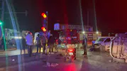 Sakarya Akyazı yolunda iki araç çarpıştı 7 kişi hastanelik oldu