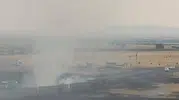 Diyarbakır'da hastane bölgesinde anız yangını paniği yaşandı