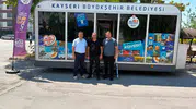 Kayseri'de belediye hizmeti ayağınıza geliyor Mobil Beyaz Masa sahada
