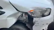 Nusaybin trafiğinde kaza İki araç çarpıştı