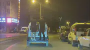Zeytinburnu trafiğinde yürekleri ağza getiren tehlikeli oyun