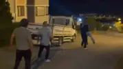 Karabük sokaklarında mesaj kavgası kameraya yansıdı