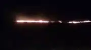 Çankırı'da anız yangını tarım arazilerini tehdit etti