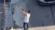 Kartal’da sokak ortasında tüfekli dehşet anları