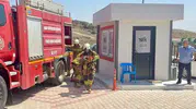 TÜİK Hatay personeline yangına karşı uygulamalı eğitim