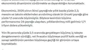 Türkiye ekonomisinde 24 çeyreklik kesintisiz büyüme serisi: Cevdet Yılmaz'dan kritik değerlendirme