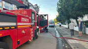 Tekirdağ Süleymanpaşa'da apartman yangını paniği