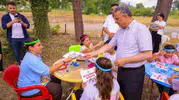 İlkadım'da çocuklar camide oyunla buluştu