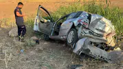 Kurtalan'da otomobil takla attı, 3 yaralı hastaneye kaldırıldı