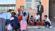 Çıldırlı çocuklar toprakla tanıştı