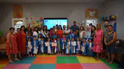 Kuşadalı minikler okul öncesi eğitim maratonunu başarıyla bitirdi