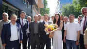 Şoförler Federasyonu Başkanı Mehmet Yiğiner Bilecik esnafıyla buluştu