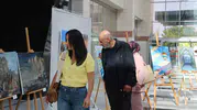 Kapadokya'nın büyülü coğrafyası 6 ülkeden 17 ressamın fırçasında hayat buldu