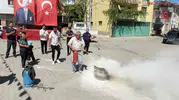 Köylüler kendi yangın önlemini aldı